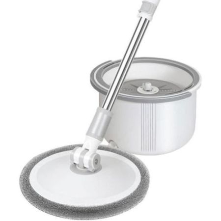 Disc Bucket Spinning Mop 360° Round Cleaning Mop