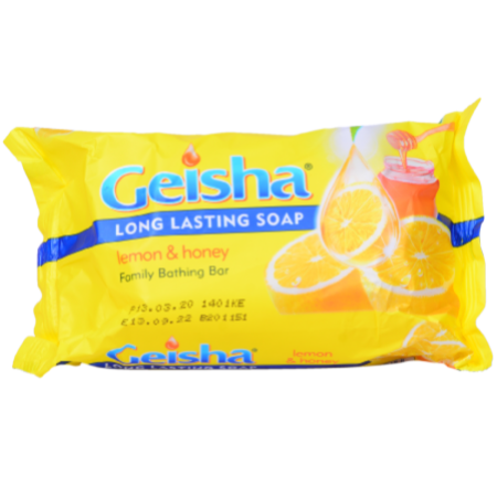 Geisha Lemon and Honey (Yellow) Soap 200gm