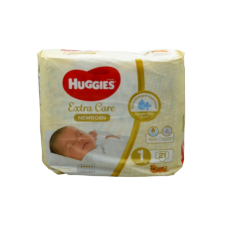 Huggies New Born Size (1) , Pack of 21 Diapers