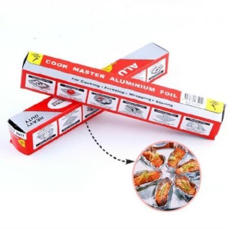 Kitchen Tin Foil Barbecue Food Grade Tin Foil Oven High Temperature Resistance