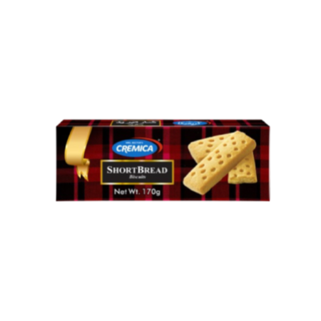 Cremica Short Bread Biscuits 24x170gm