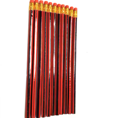 PICFARE PENCIL RED & BLACK 12PCS