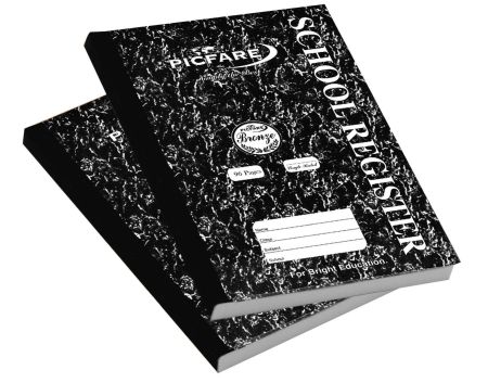 Picfare Counter Black Book 2 Quire 96 pages (12 Books) A Dozen