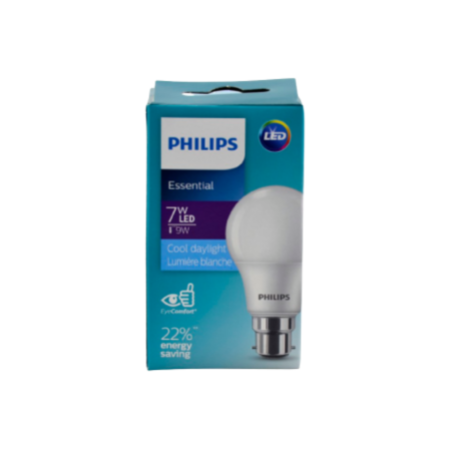 Philips LED Bulb (B22) Cool Day Light 7W Pin