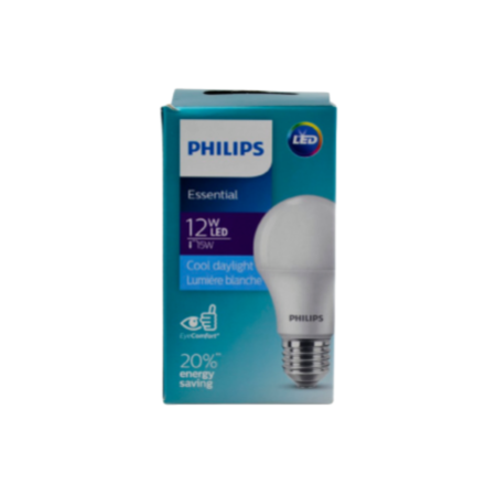 Philips LED Bulb (E27) Cool Day Light 12W Screw