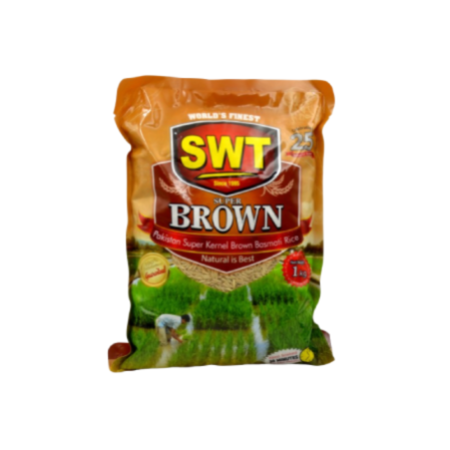 SWT Super Basmati Brown Rice 1kg