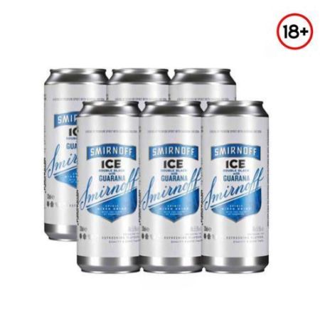 Smirnoff Guarana 330ml Can 6 Pcs