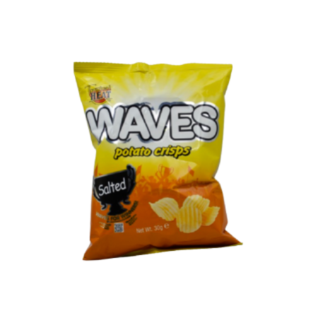 Tropical Heat Crisps Waves Salted 36x30gm